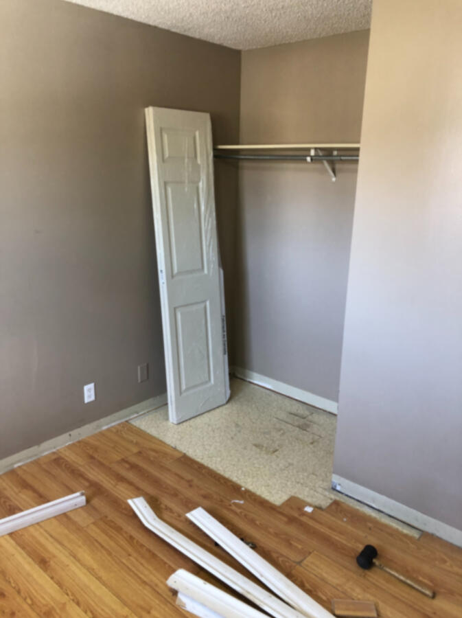 Bedroom Closet Before